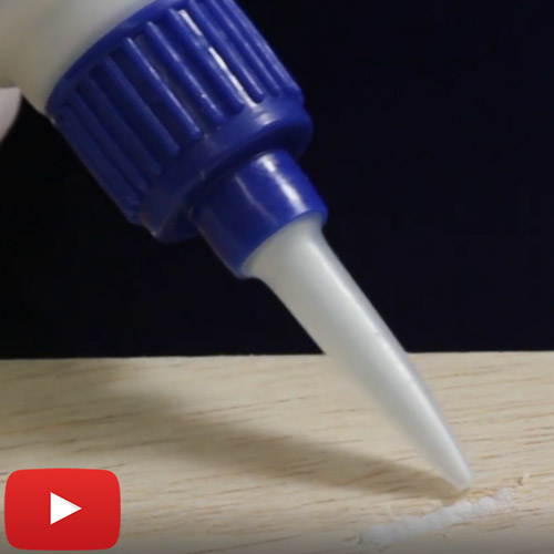 Conact Filler for Super Glues Demo Video